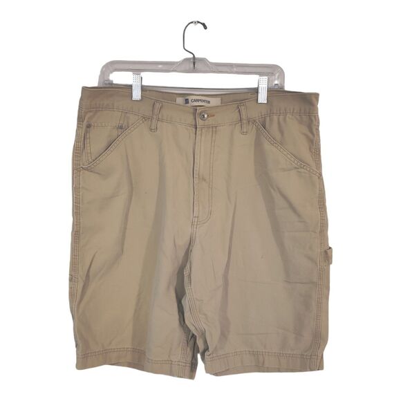 GAP Other - VINTAGE Gap Mens Beige Cargo  Carpenter Shorts Work Wear Y2K Baggy Skate Size 38